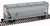 Atlas N scale 50006206 Chicago Freight Car CRDX #3092 3230 Covered Hopper "Master Plus