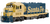 Rapido 70119 ATSF CF7 w/ Round Cab (DC/Silent): AT&SF - Yellow Warbonnet: #2496 HO