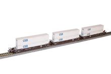 KATO  MAXI-IV Double Stack Car TTX訳あり品 N Gunderson MAXI-IV Well Cars