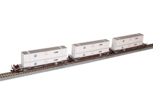 Kato, N scale, BNSF, Gunderson, MAXI-IV, Double Stack Car, 3-car