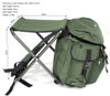 ABODE, Camping, Hiking, Travel, Rucksack, Festival, Stool, Seat, Back, Pack, Bag, Fishing, Patio, Garden, Gardener, Gardening, BBQ,  Walking