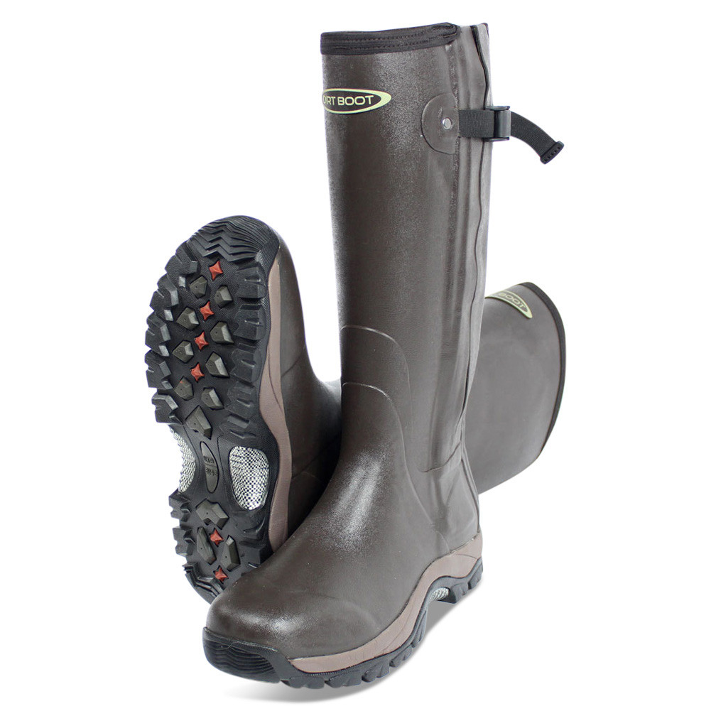 Dirt Boot Neoprene Rubber Wellington Muck Boot Pro-Sport Hunt Zip