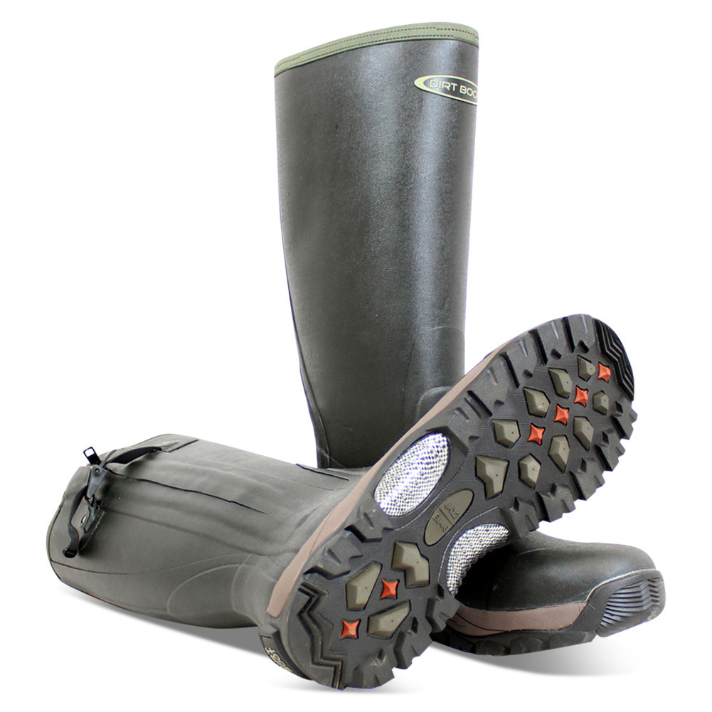 Dirt Boot Neoprene Rubber Wellington Muck Boot Pro-Sport Hunt Zip