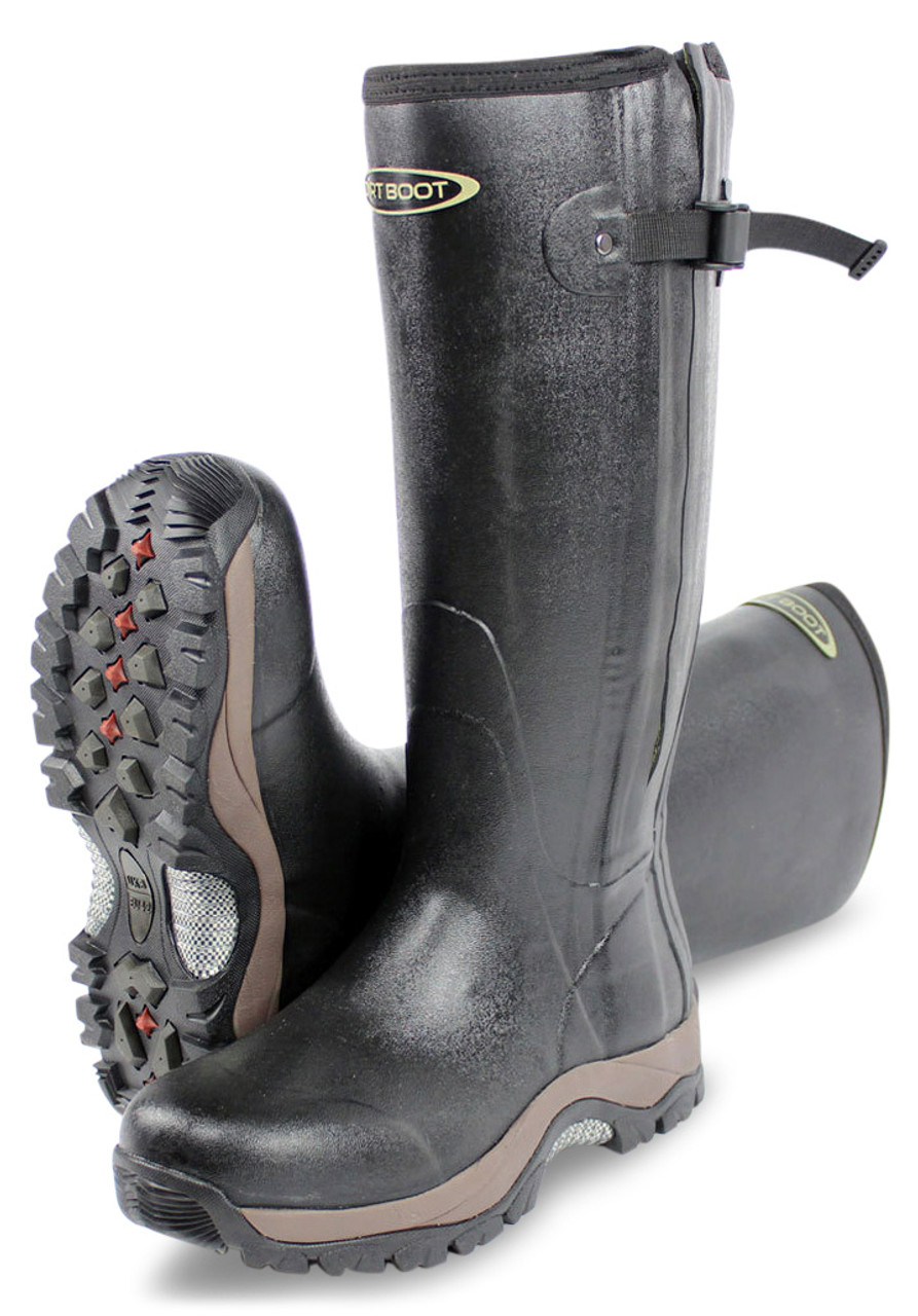tall rubber hunting boots