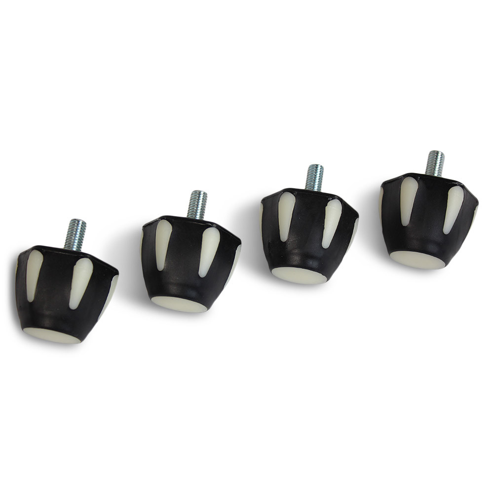 Koala Match Station Seat Box WHITE Spare Knob Thumbscrew for KS & AS Range Seat Box x 4 KOALA