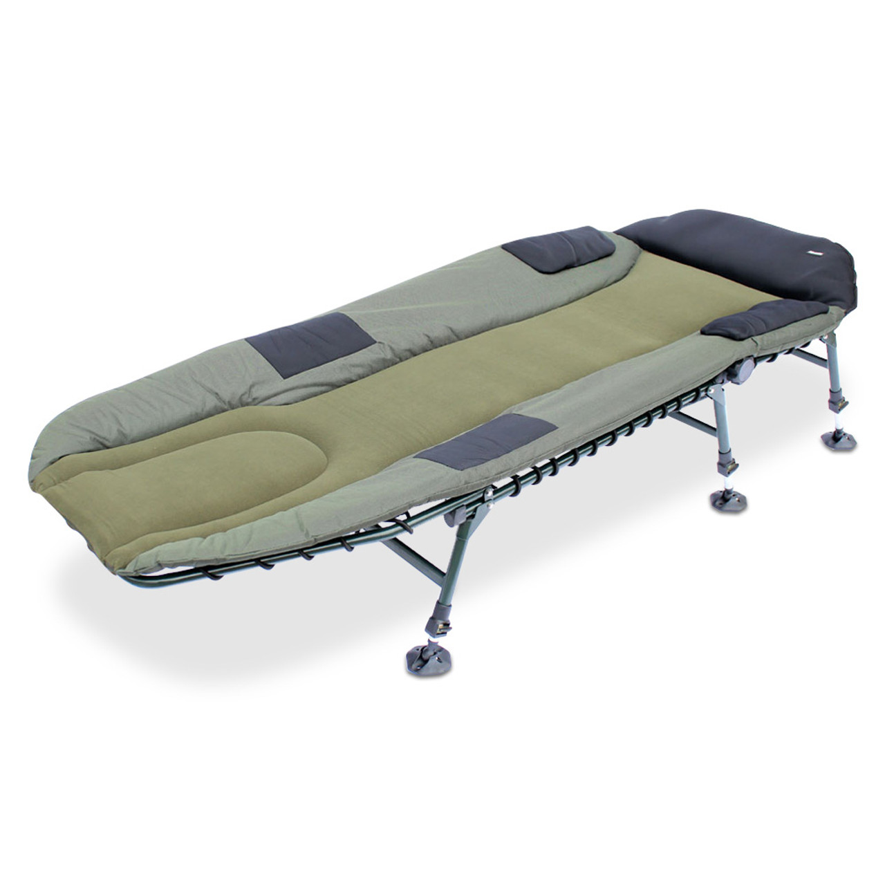 Abode Carp Fishing Camping Folding 6 Leg Transformer Sport Bedchair - KOALA  PRODUCTS FISHING TACKLE