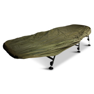Abode Waterproof Nylon Wipe Clean Bedchair Bed Chair Rain Cover.
