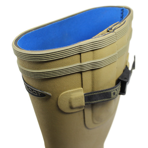Dirt Boot® Neoprene lined Gamekeeper Wellington Muck Field Boots® Gusset Khaki