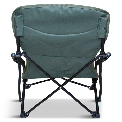 ABODE Compact Carp Fishing Camping Folding Easy-Arm™ Low-Armchair Sport  Chair