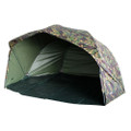 Abode, Carp, Fishing, Tackle, Umbrella, Brolly, Falcon, Night, Day, Overnight, Bivvy, Bedchair, Angler, Angling, Carper, Oval, Falcon, 7 Rib, DPM, Light, 1 Man, Peak, Dome, Session, Carping, Carp life, Shelter, Tent, Utility, 60, System