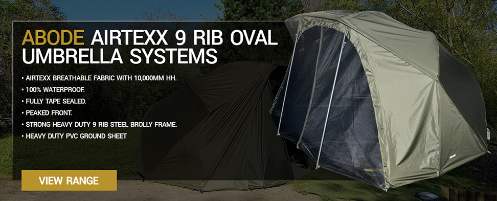 Abode Airtexx 9 Rib Oval Umbrella Systems