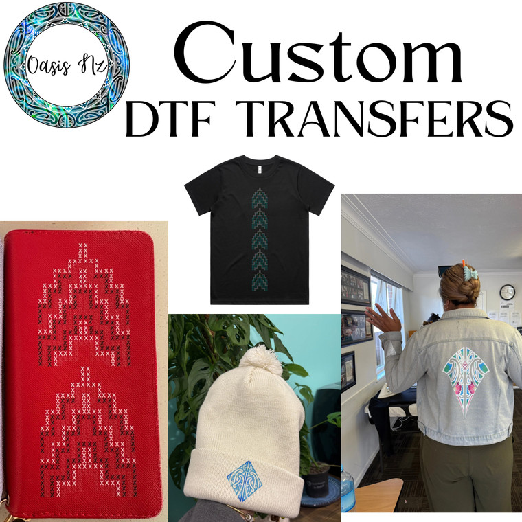CUSTOM DTF Heat Transfers