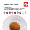 Illy Espresso Single Serve Coffee Compatible Capsules, 100% Arabica Bean Signature Italian Blend, Intenso Dark Roast, 10 Capsules