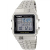 Casio Men's A500WA-1ACF Classic Silver- blackTone Watch