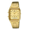 Casio Men's AQ-230GA-9D Gold Analog & Digital with Index Watch