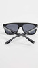 Marc Jacobs Men/Women Sunglasses Marc 357/S Black/Gray Square 100UV 56-17-150