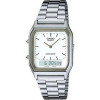 Casio Mens Watch AQ230A7D, Silver, Core