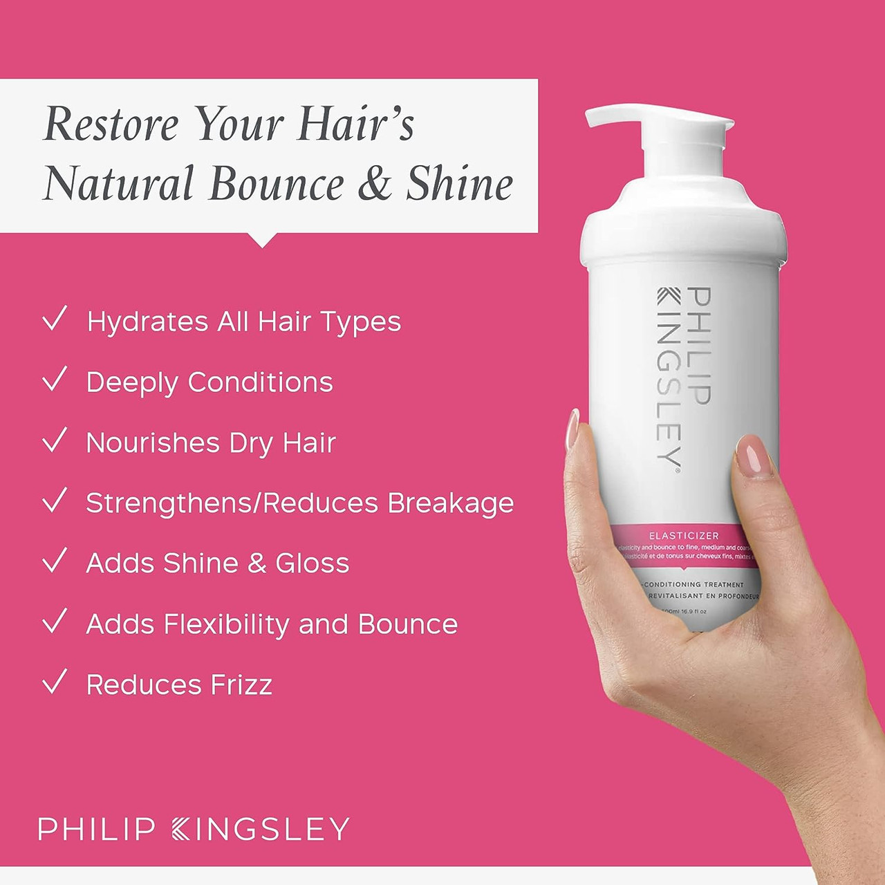 PHILIP KINGSLEY Elasticizer Deep-Conditioning Hair Mask  display picture 1
