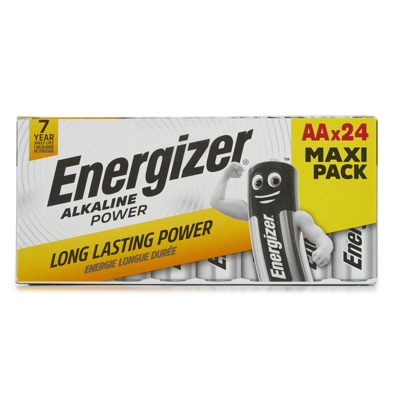 Batterie Alcaline AA Energizer Industrial – 24 Pezzi, 1.5V, 2779 MAh, Lunga Durata Per Uso Intensivo