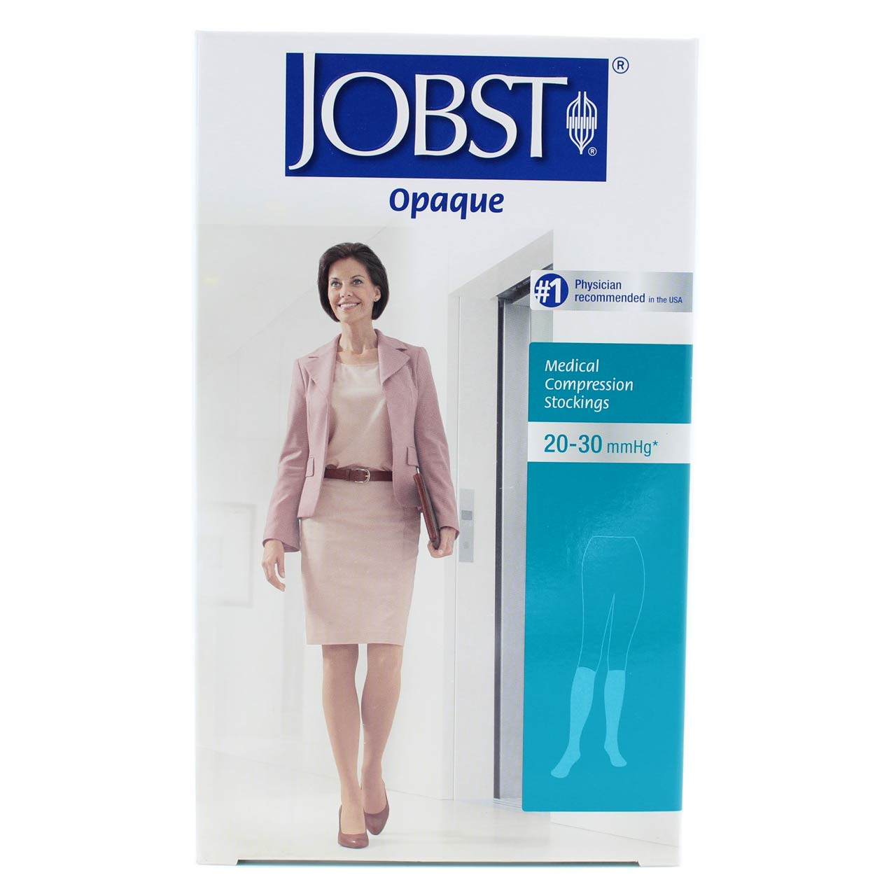 Jobst UltraSheer Thigh-High Stocking 8-15mmHg Bl XL 1Pr