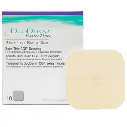 ConvaTec DuoDerm Hydrocolloid Dressing 187955 4 X 4 Inch,