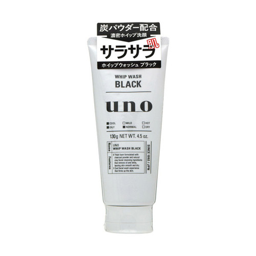 Shiseido UNO Whip Wash Black 130g