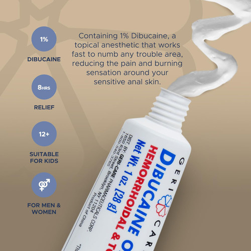 GeriCare Dibucaine Ointment 1oz