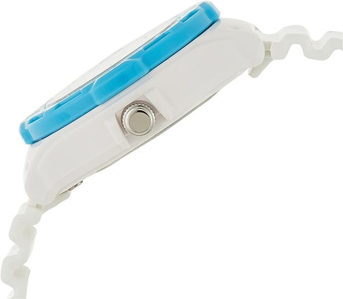 Casio LRW-200H-2B Women's Watch Analogue Quartz Resin, Blue/White, Strap