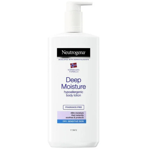 NEUTROGENA 400ML BODY LOTION DEEP MOISTURE SENSITIVE