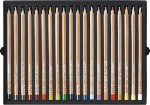 Caran D'ache Luminance 6901 box 20 colour pencils