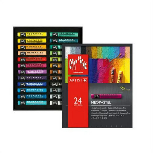 Caran d'Ache Neopastel Oil Pastels Set Of 24