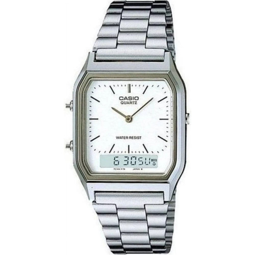 Casio Mens Watch AQ230A7D, Silver, Core