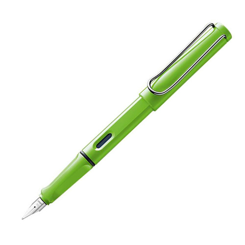 Lamy Safari Green Fine Point Fountain Pen - L13GN-F