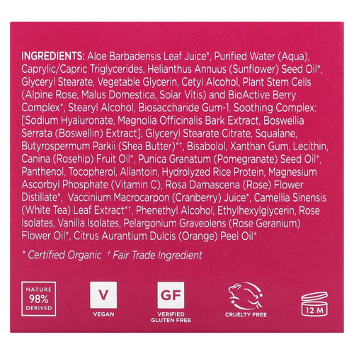 Andalou Naturals 1000 ROSES Fortifying Night Cream 1.7oz Andalou Naturals 1000 ROSES Fortifying Night Cream 1.7oz