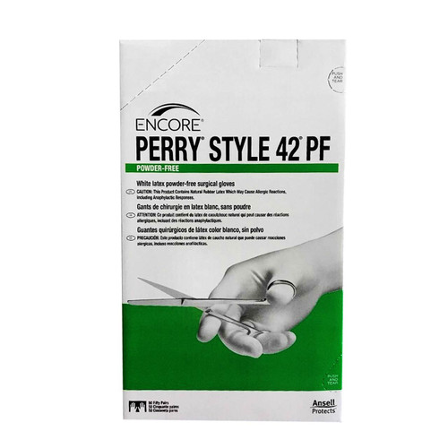 ENCORE Perry Style 42 Powder-Free Latex Surgical Gloves