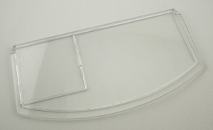 LID, FRONT, 12" SCOOP BIN, TRITAN (QTY 6) LID, FRONT, 12" SCOOP BIN, TRITAN (QTY 6)
