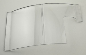 FALSE FRONT, 12" SCOOP BIN (QTY 6) FALSE FRONT, 12" SCOOP BIN (QTY 6)