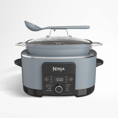 Ninja - Foodi PossibleCooker PRO, 8.5qt Multi-Cooker - Sea Salt Grey