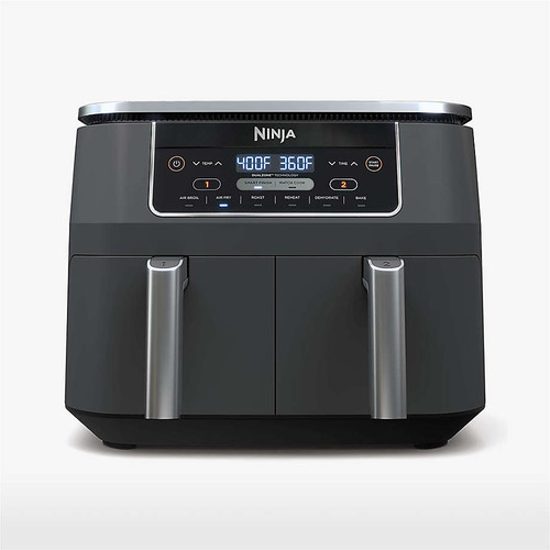 Ninja Foodi 2-Basket 8-Qt. Air Fryer with DualZone Technology