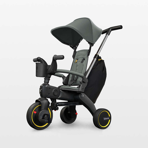 Doona Liki Trike S3 Slate Green Tricycle Baby Stroller