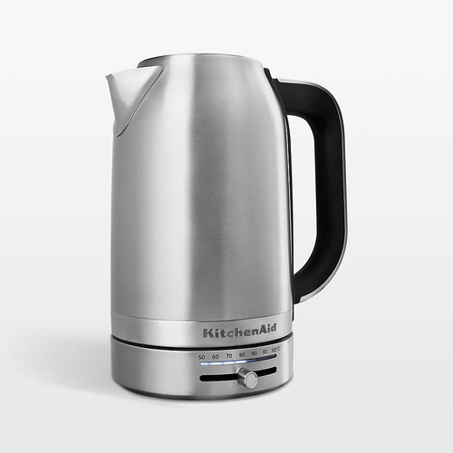 KitchenAid - 1.7 Liter Electric Kettle, Stainless - Stainless Steel