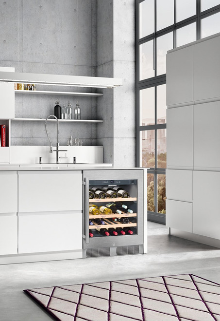 Liebherr 24" Built-In Under Counter Wine Storage Cabinet - Single Zone