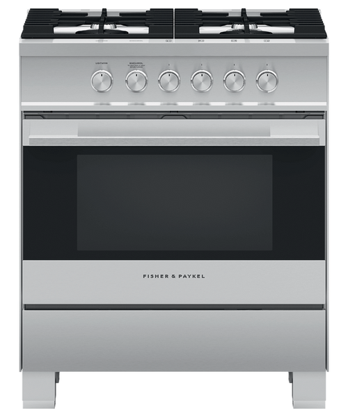 Fisher & Paykel 30" Contemporary Gas Range