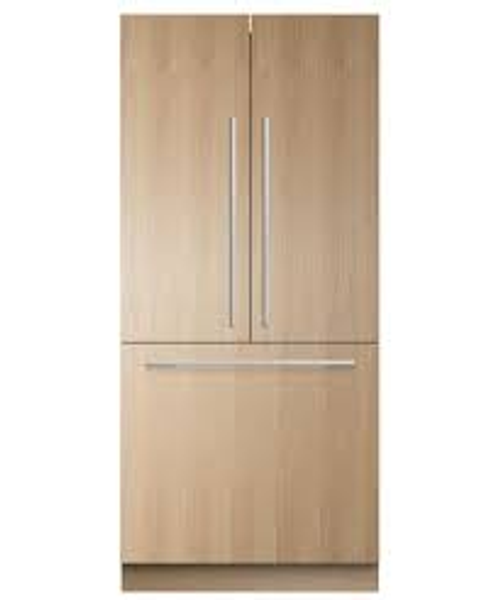 Fisher & Paykel 36" Contemporary Integrated French Door Fridge w/ Ice - Tall