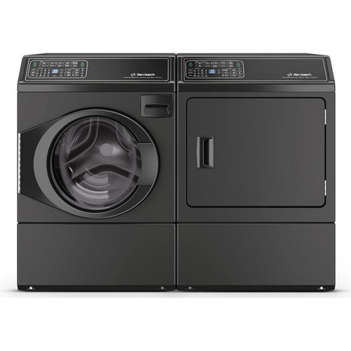 Huebsch Front Load Washer & Dryer Pair (Black) 4.1 cu ft