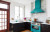 BlueStar Pro Series Pyramid Wall Hood in kitchen