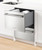 Fisher & Paykel Contemporary Custom Panel Ready Full Size Dishwasher - Double Drawer w/ Water softener