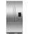 Fisher & Paykel 36" Contemporary Integrated French Door Fridge w/ Ice & Water