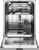 ASKO Panel Ready Dishwasher open