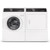 Huebsch Front Load Washer & Dryer Pair (White) 4.1 cu ft